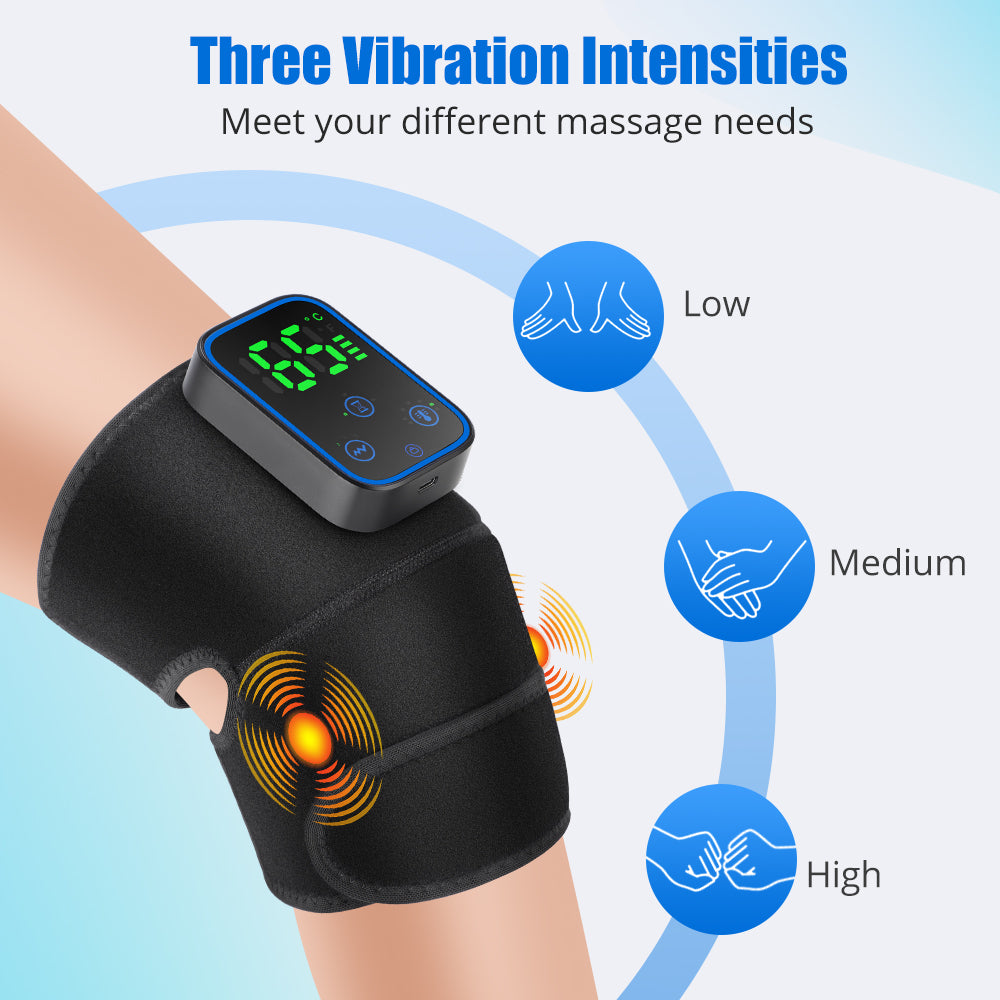 with Heat, Portable Heating Pad Control, Vibration /Shoulder/Elbow for Relief Muscle Relaxation, 7 Heat & 3 Vibration... - Image 4