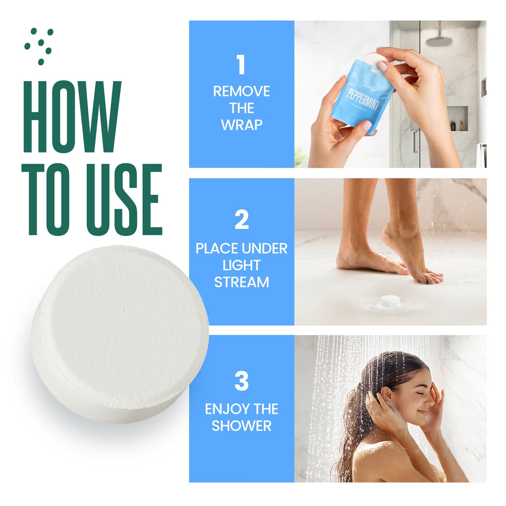 aromatherapy - Gift for women and adults. One/Single peppermint bomb with essential oils for personal care and relaxa... - Image 6