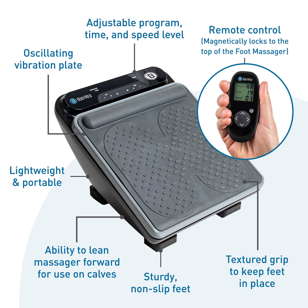| Deep Tissue Vibration Massage Therapy | At-Home with Remote Control | Fast Relief , Plantar Fasciitis, Improves Cir... - Image 5