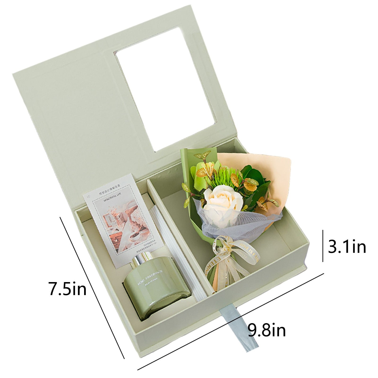 For Mom Women Christmas Relaxing Spa Gift Basket Appreciation Her Christmas For Wife Sister Friend Candle 120ml - Image 3
