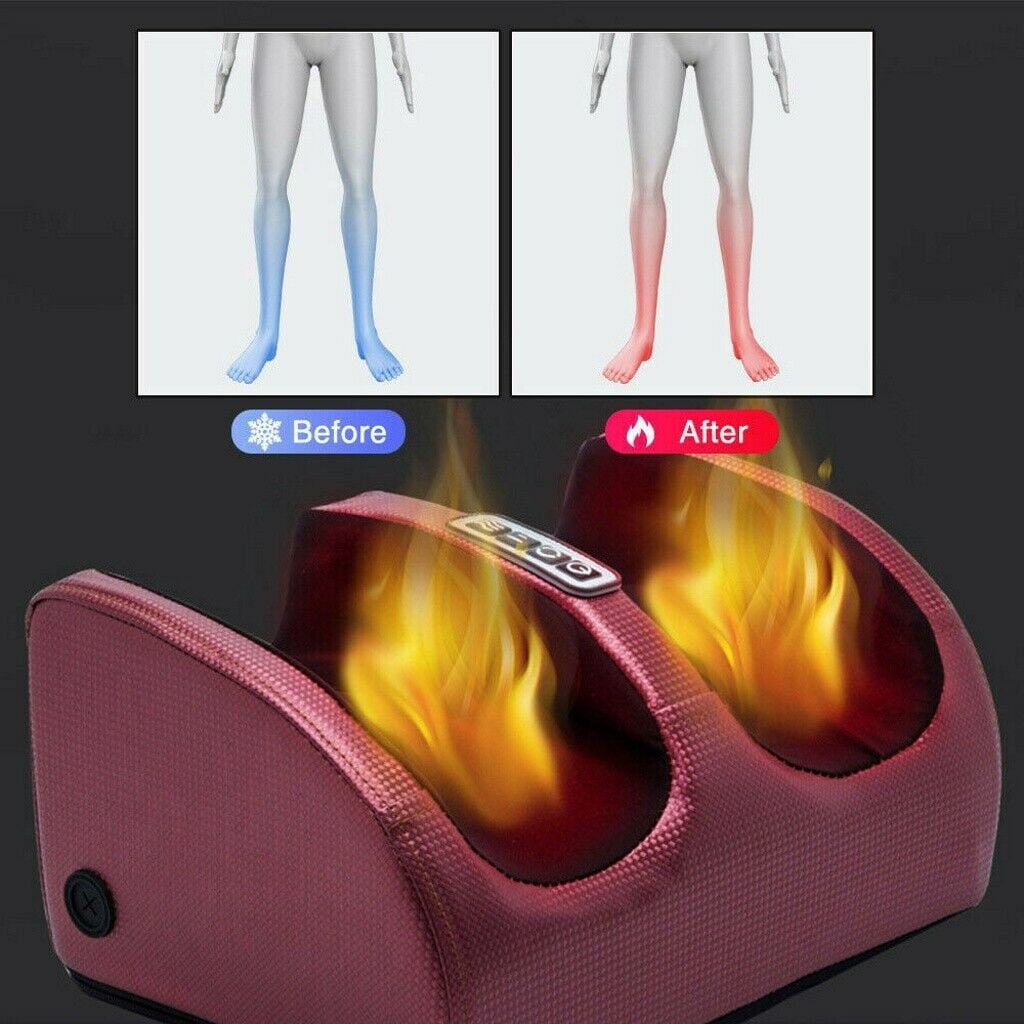 Machine Massage,Feet , Chronic Nerve Pain Therapy Spa Gift Deep Kneading Rolling Massage for Leg Calf Ankle, Electric... - Image 3
