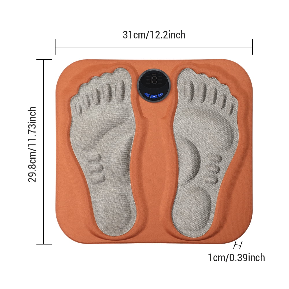 Neuropathy Mat - Electric Feet Massage Machine: Pulse Acupoints Bioelectric Plantar Fasciitis Massage,USB Portable Re... - Image 4