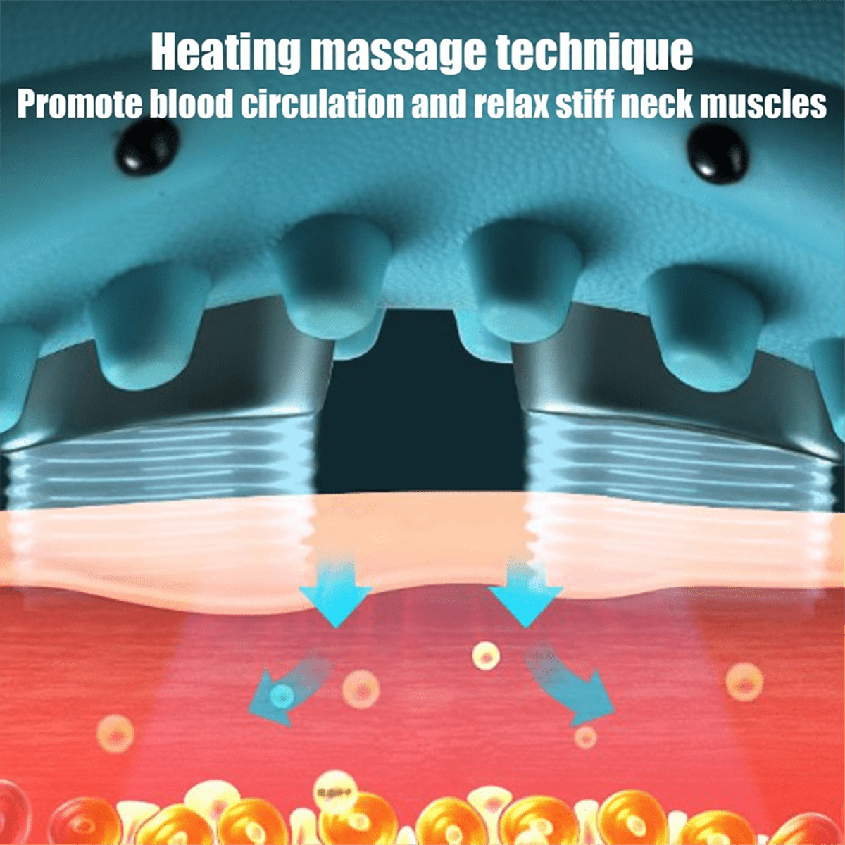 New Therapist Neck Massager, Electric 4D with Heat, Ergonomic Angle for Deep Tissue Pain Relief - Image 4