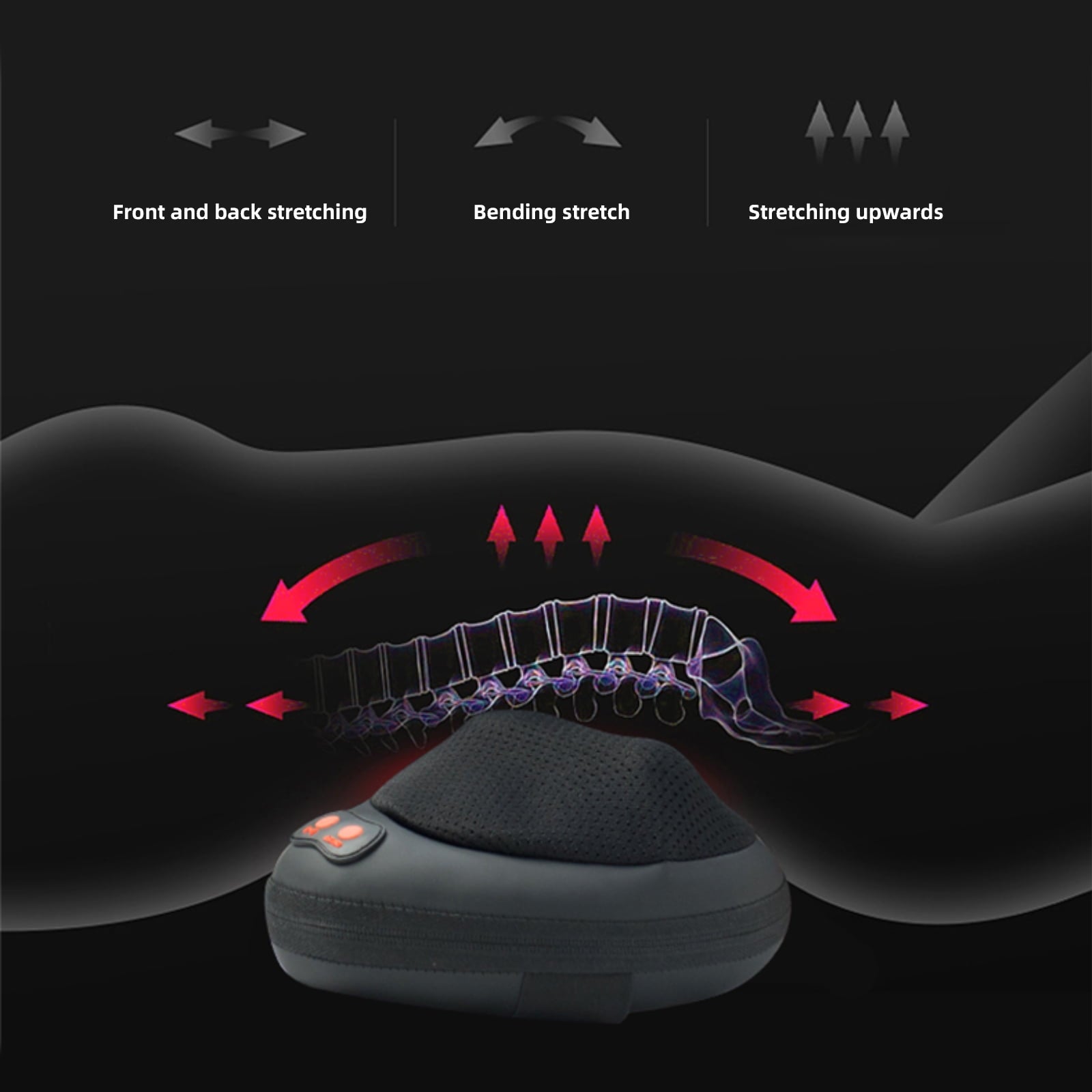 Shiatsu Pillow with Heat, Electric Back for Shoulder, Back, Leg, Deep Tissue Kneading Massage to Relax Muscles, Massa... - Image 6