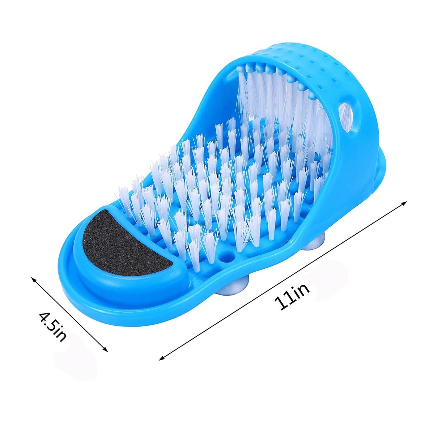Magic Foot Scrubber, Exfoliating Easy Cleaning Brush, Foot Shower Spa Massager Slippers for Unisex Adults - Image 2