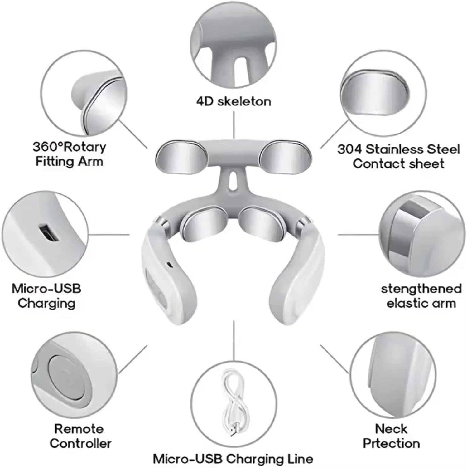 2.0 Neck Massager Upgraded 2026 (1 PC) - Image 3