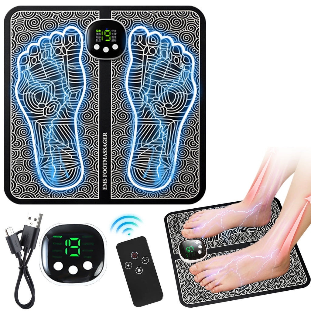 & Unit Foot Massager Device for Plantar Fasciitis and Neuropathy Relief Care - Image 2