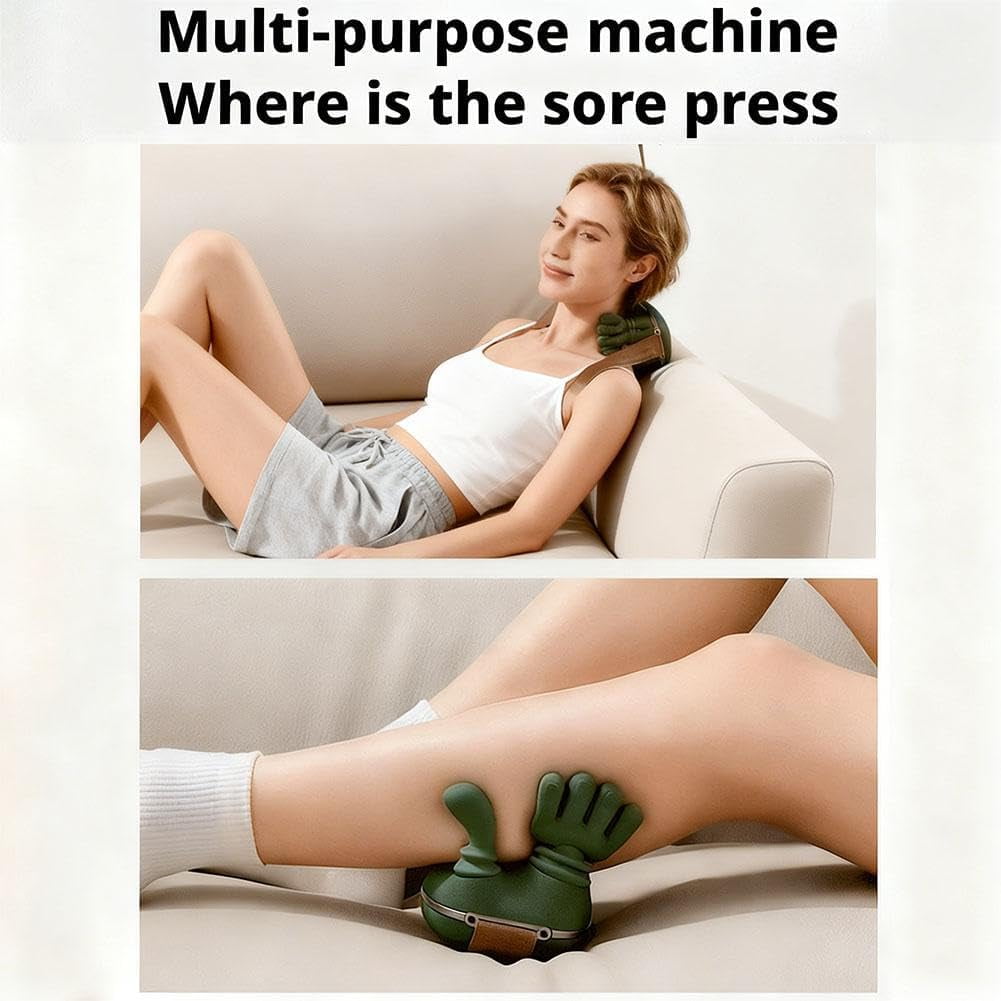 and Shoulder Massager, 2026 New Portable Hand Shoulder and Back Massagers Cervical Massager, Like Fingers - Image 5