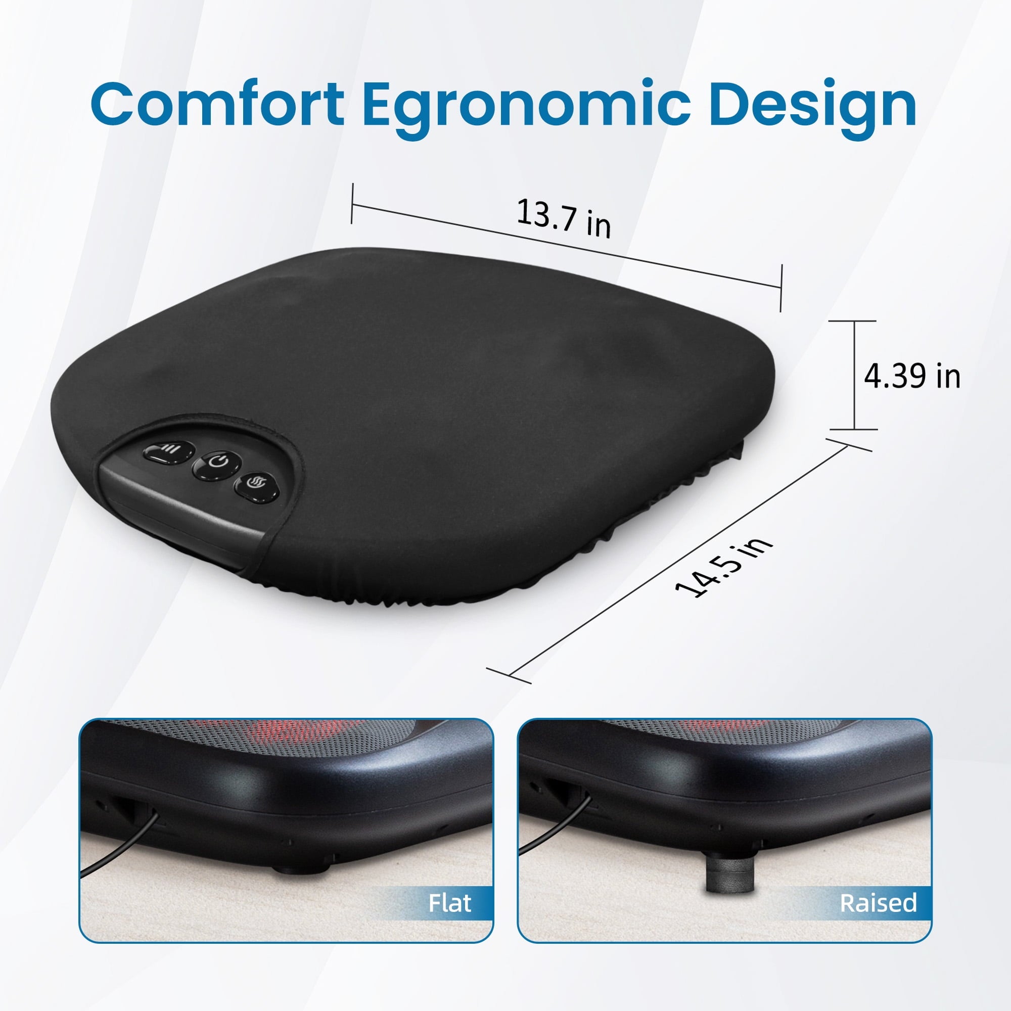 Massager with Heat, Kneading Back & Massager Machine for Pain Relief, Heated Warmer, Gifts - Image 4