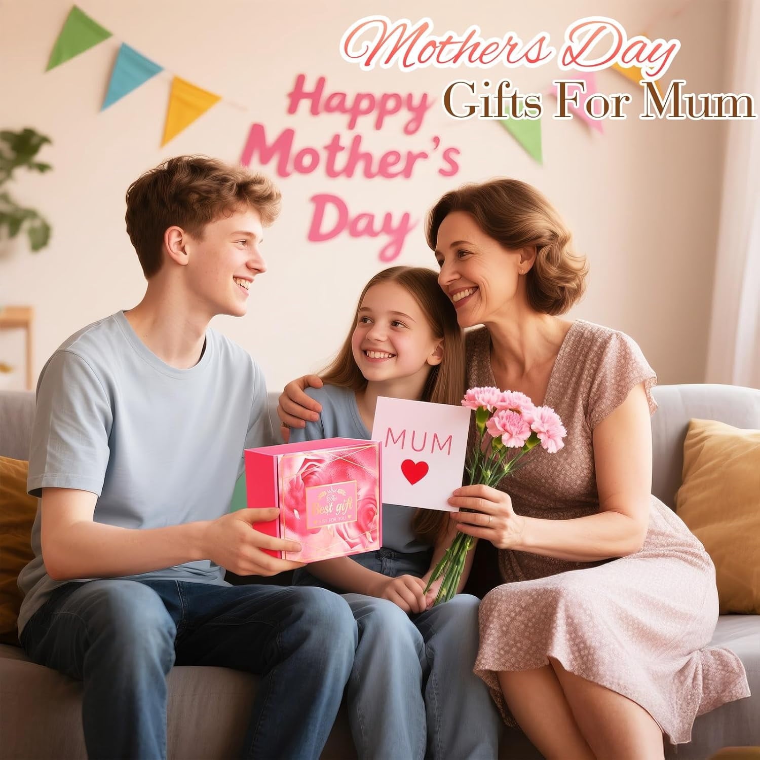 for Mom, Wife, Grandma, Sister, Friends: Unique Birth Baskets Set for Personalized Best Mom , Spa Presents for Christ... - Image 2