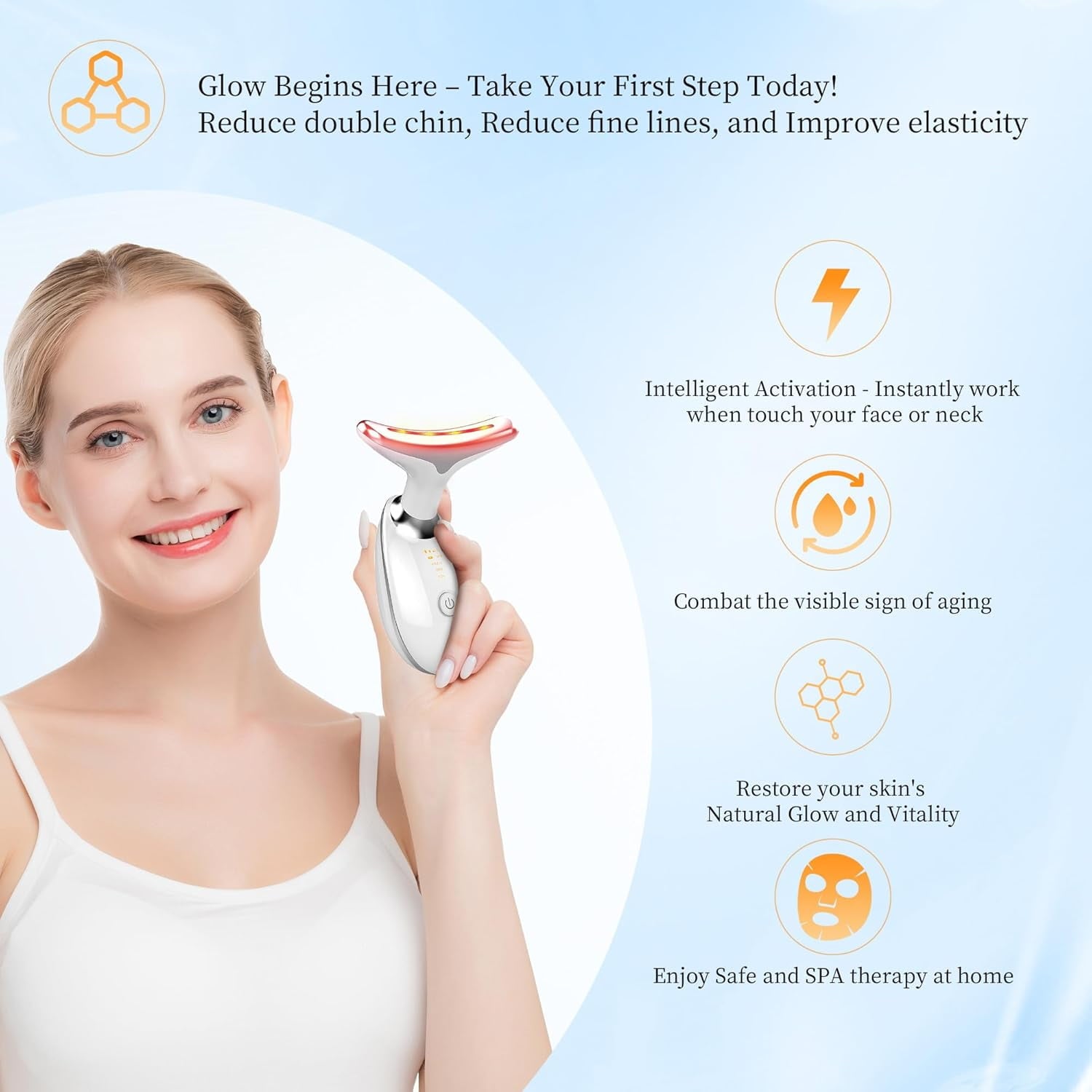 Massager, 3-in-1 Sculpting Tool, Portable Facial Massage for Skin Care & Wrinkle Removal - Image 2