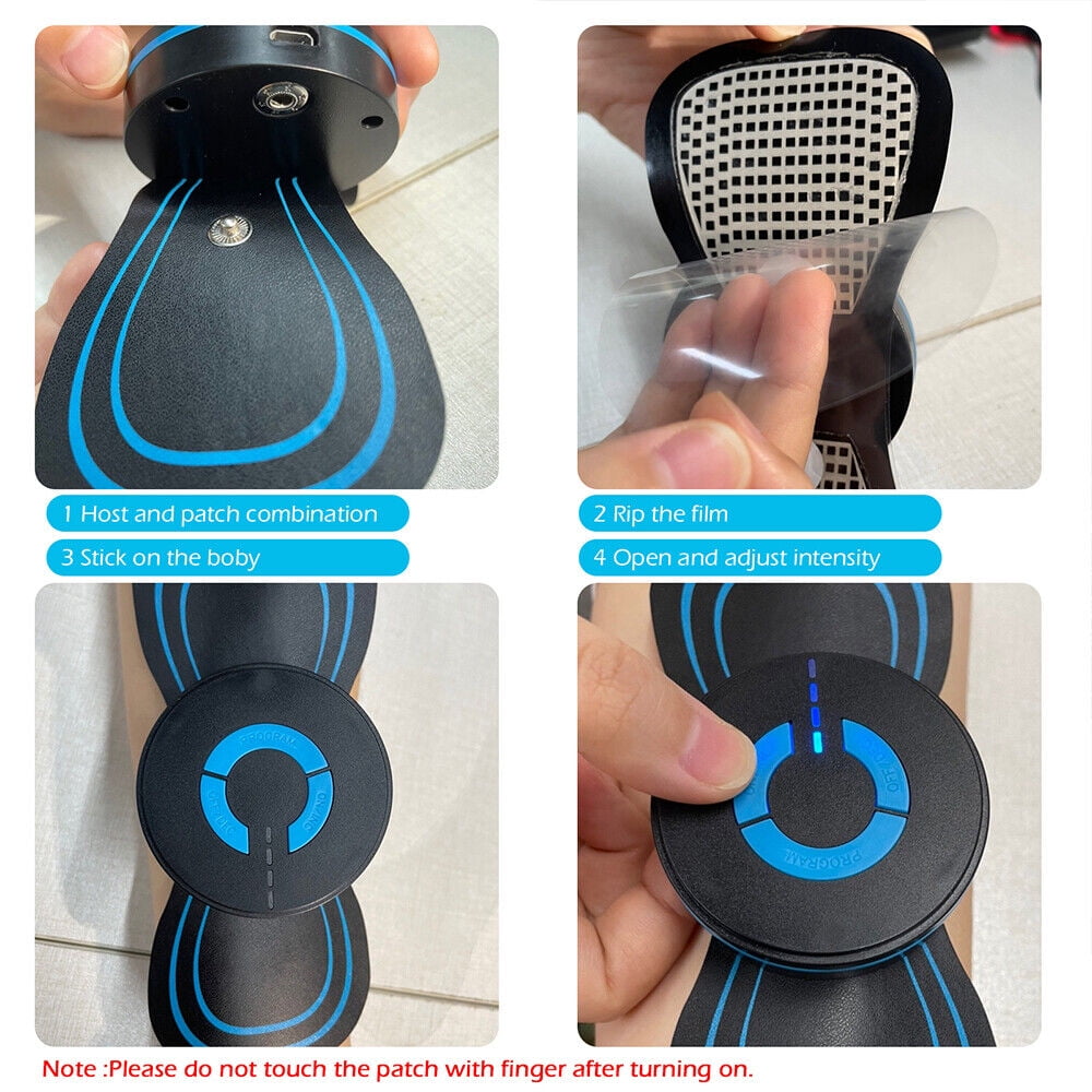 Electric Neck Acupuncture Massager, 6 Modes Intensities Mini Cervical Vertebra Massage Device, Suitable for Shoulder ... - Image 3
