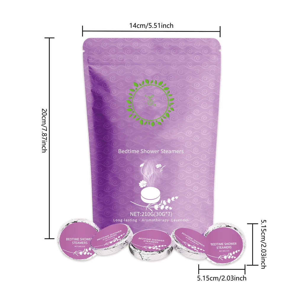 Aromatherapy Bath Tablets with Essential Oil, 7 Pack Fizzies, Relaxing Bath Experience, Soothing Fragrance, Holiday G... - Image 3