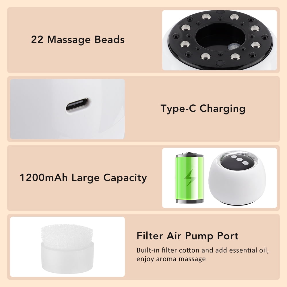 4-in-1 Cupping Set 9-Level Electric Cupping Kit for Back, Neck, Legs & Muscle Relaxation Portable Rechargeable Massag... - Image 6