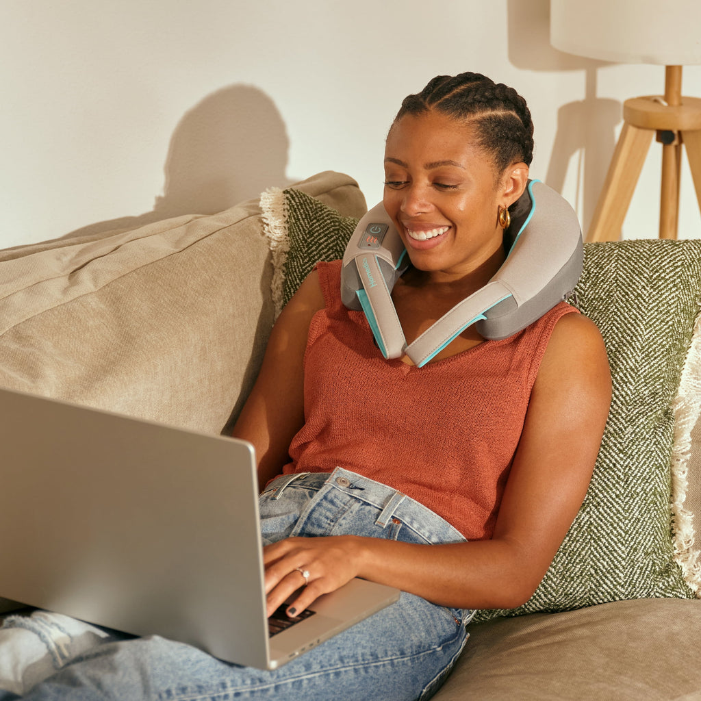 Vibration Neck Massager with Soothing Heat - Image 5