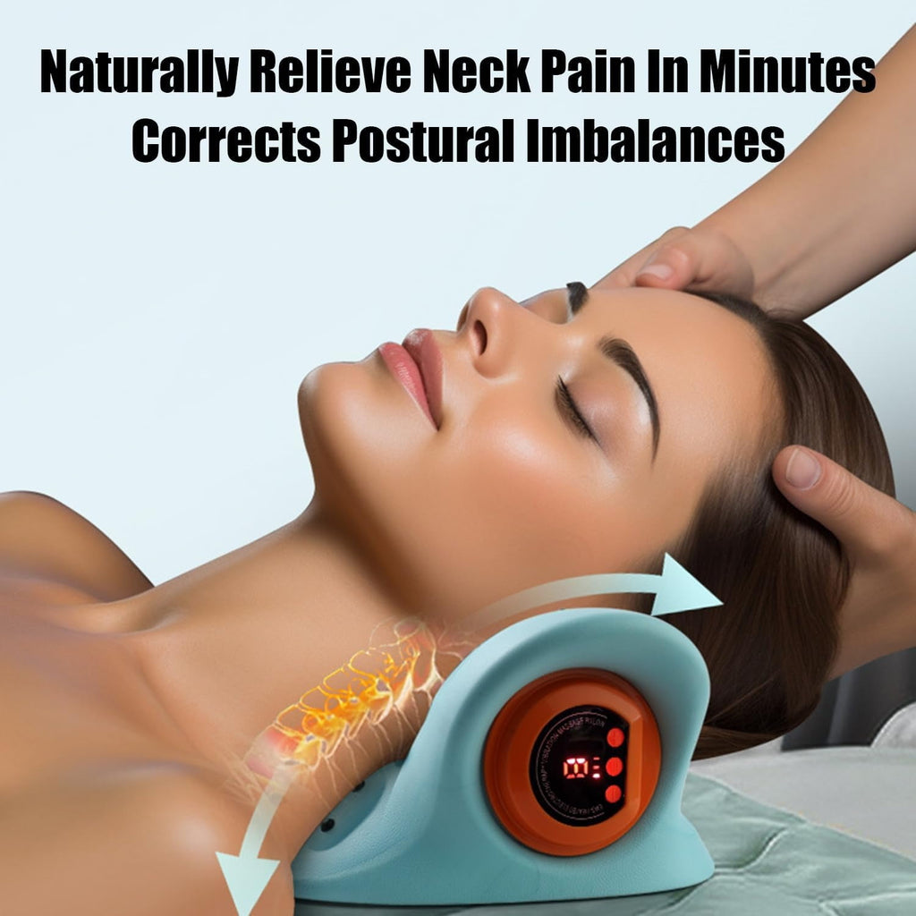 2025 , Top Notch , Shiatsu and Back , Electric 4d and Shoulder with Heat, 26° Angle for Pain Relief Deep Tissue - Image 5