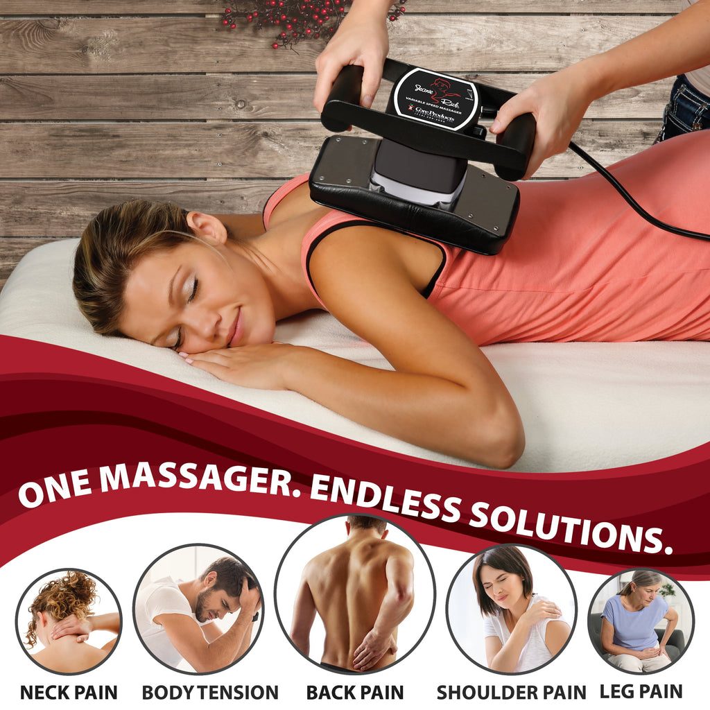 Rub Variable Speed Massager, Deep Tissue Back & Shoulder Massager for Pain Relief, Body Massager for Back, Neck, Lowe... - Image 2