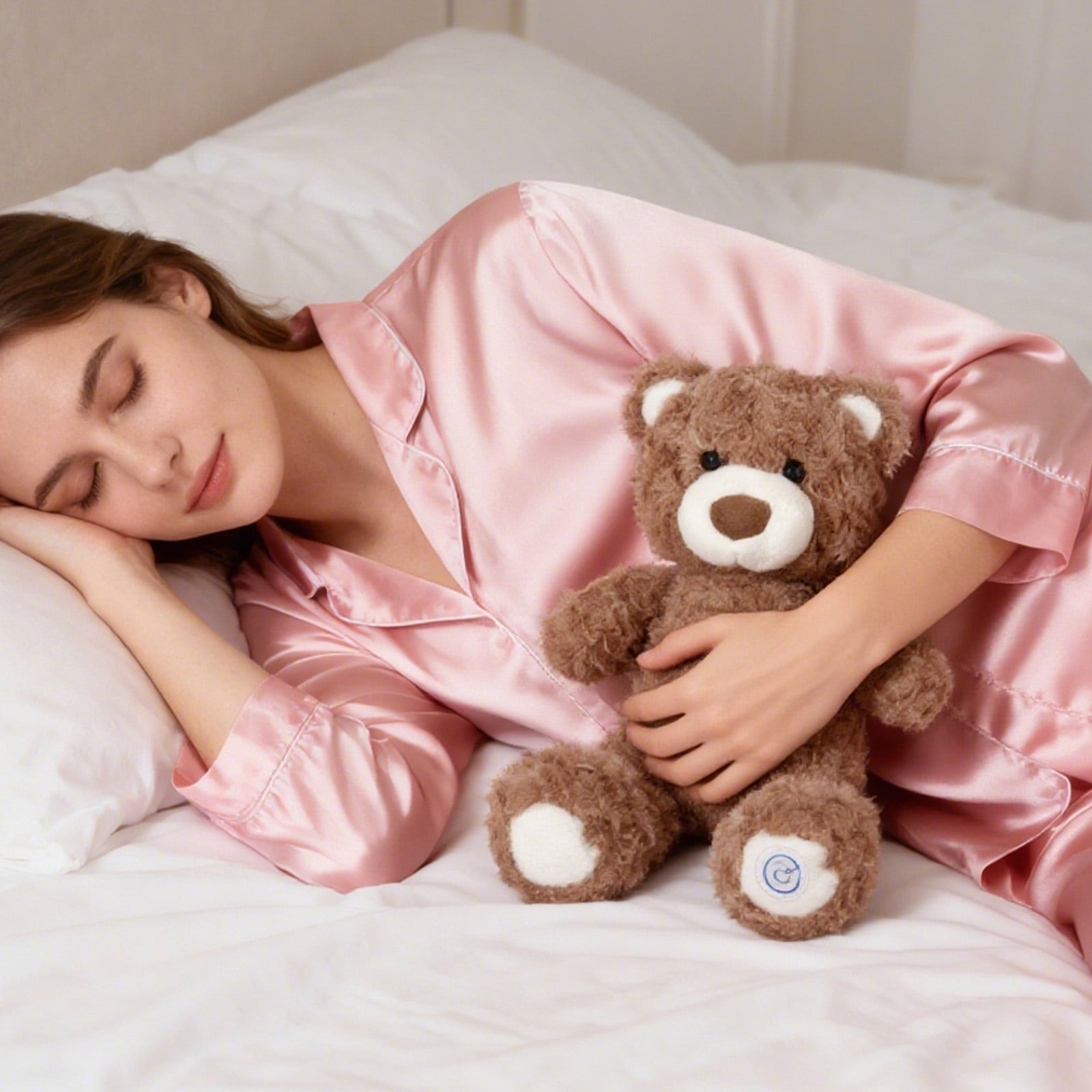 Teddy Bear Huggable Massager with Vibration, Vibrating Massager for Neck Back, Relaxing, Animal Electric Massager, fo... - Image 5