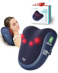 Massager with Heat, Shiatsu Neck and Massager for Deep Tissue, 3D Kneading Massage Pillow for Neck, and Shoulders, Gi...