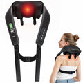 and Shoulder Massager with Heat, Cordless 6D Deep Tissue Kneading Massager for , Back, and Legs - Black