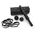Body 5-Piece Fitness Recovery Kit, Includes Carry Bag, Black