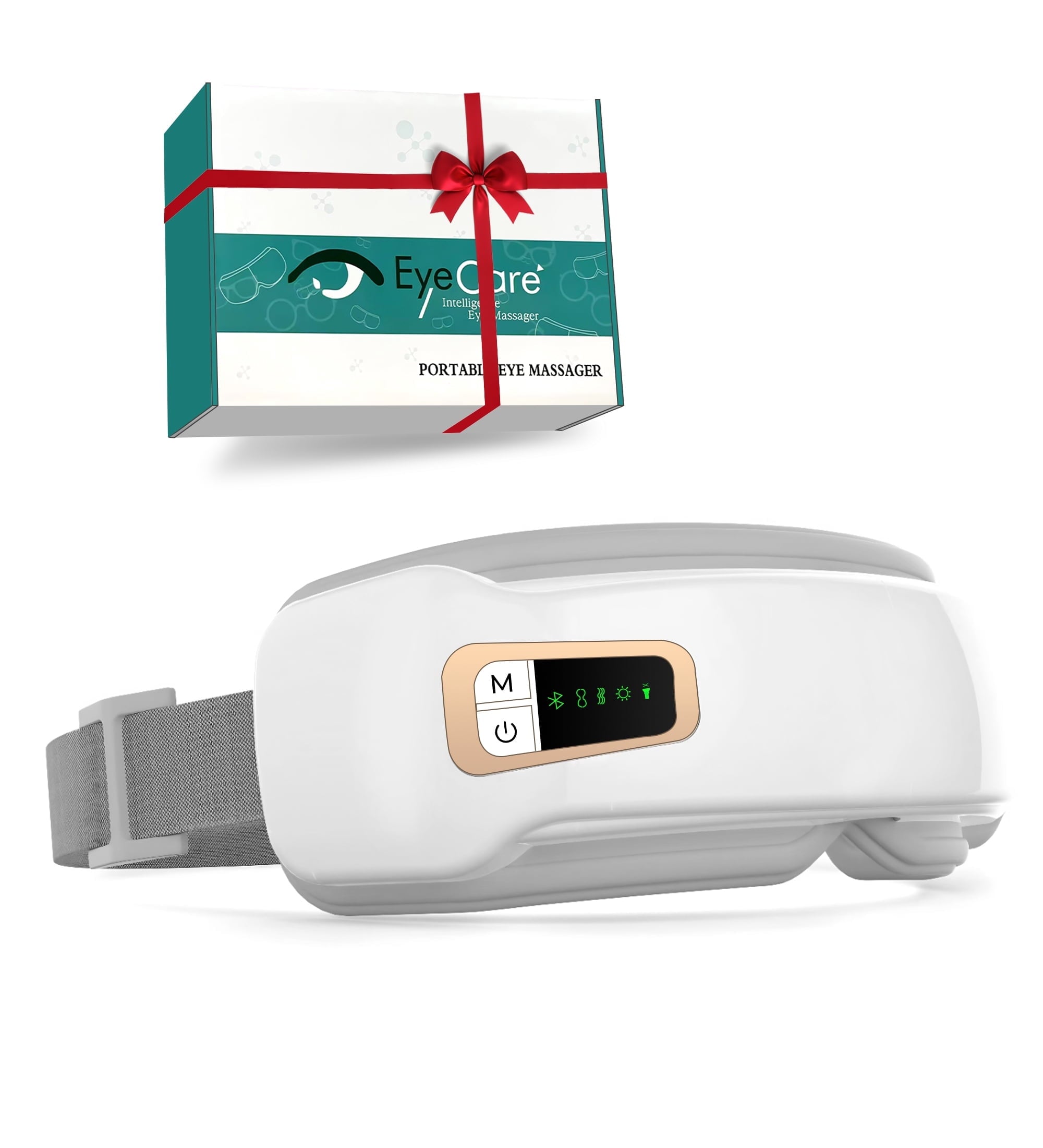 with Air Compression for Relax Care, Heated Mask with Bluetooth Music, Fathers Day Birthday Gifts for Mom Dad Women Men
