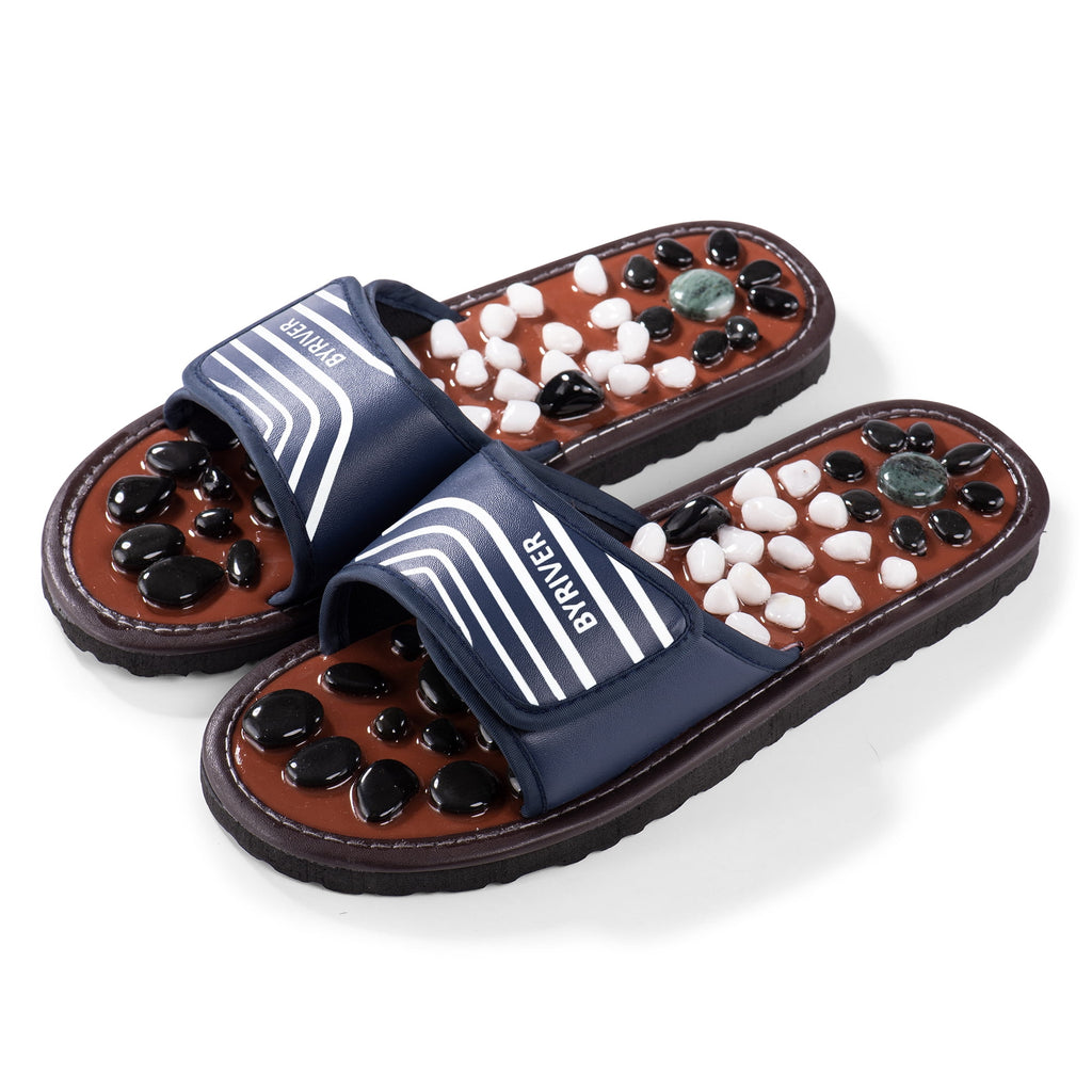 Portable Travel Foot Massager, Massage Slippers Slides, Improve Circulation, Relief Feet Tension