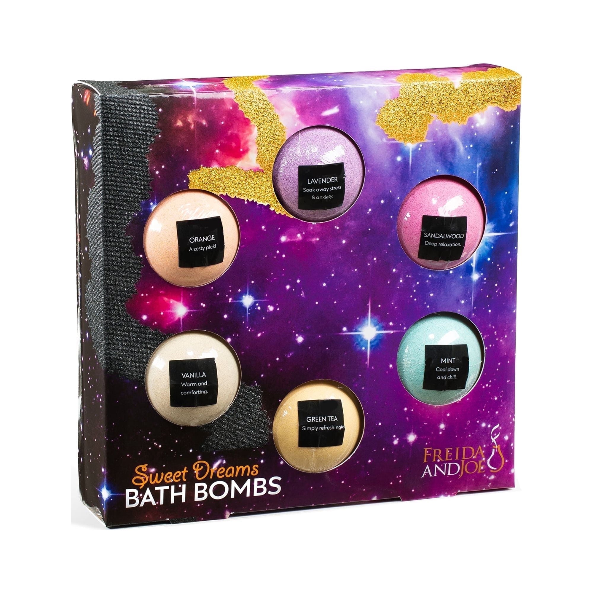 Body Gift Set for Women with Lavender & Chamomile Bombs – Self Care Gift Set for Her – Relaxing Aromatherapy Fizzies ...