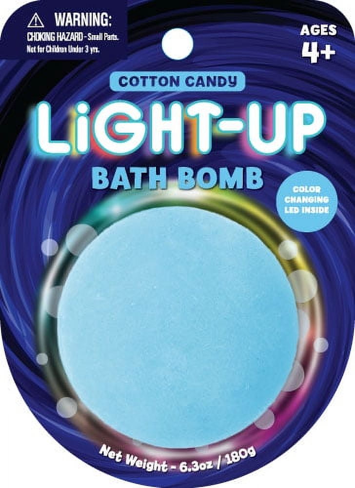 Classic Bath Bomb with Surprise LED Light Inside for a Fun Relaxing Experience