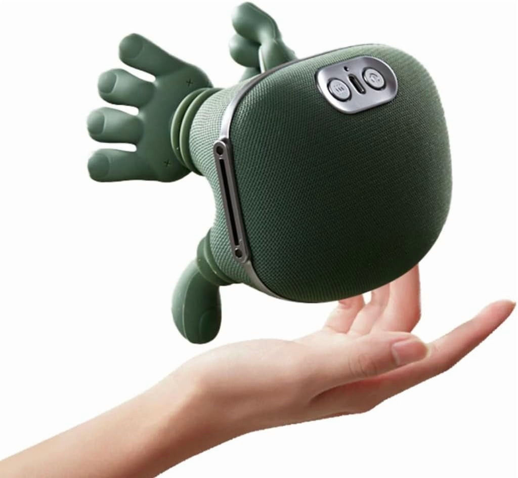 Portable Shiatsu and Back , Electric Deep Tissue 4D Kneading Massage, Simulated Human Hand Design for Pain Relief and...