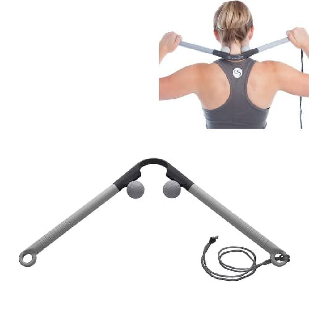 Dual Pressure Point Massage Tool & Hammer - Versatile 2-in-1 Design for Shiatsu Neck Massage and Deep Tissue Relief