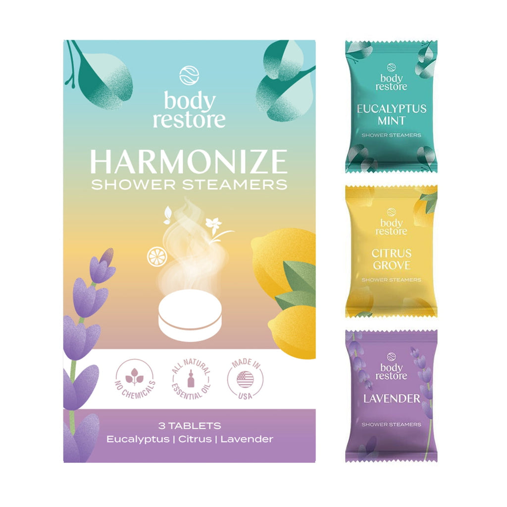 3 Count Aromatherapy Shower Steamers, Eucalyptus & Mint, Citrus and Lavender