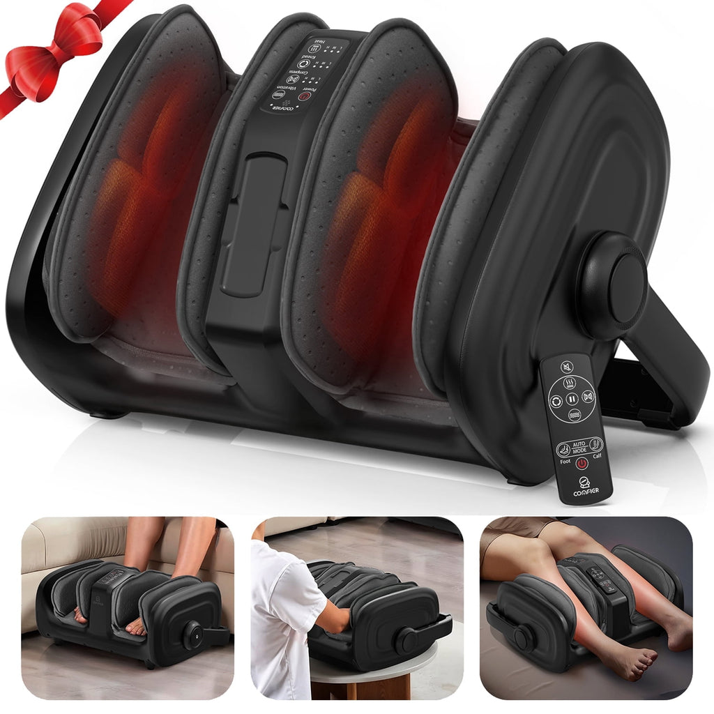 with Heat, 3 in 1 Feet Massage Machine for Neuropathy Plantar Fasciitis Circulation, Gifts
