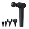 Massage Gun for Pain Relief & Muscle Recovery 9-Speed Handheld Percussion Massager, 4 Heads, Type-C Rechargeable, Qui...