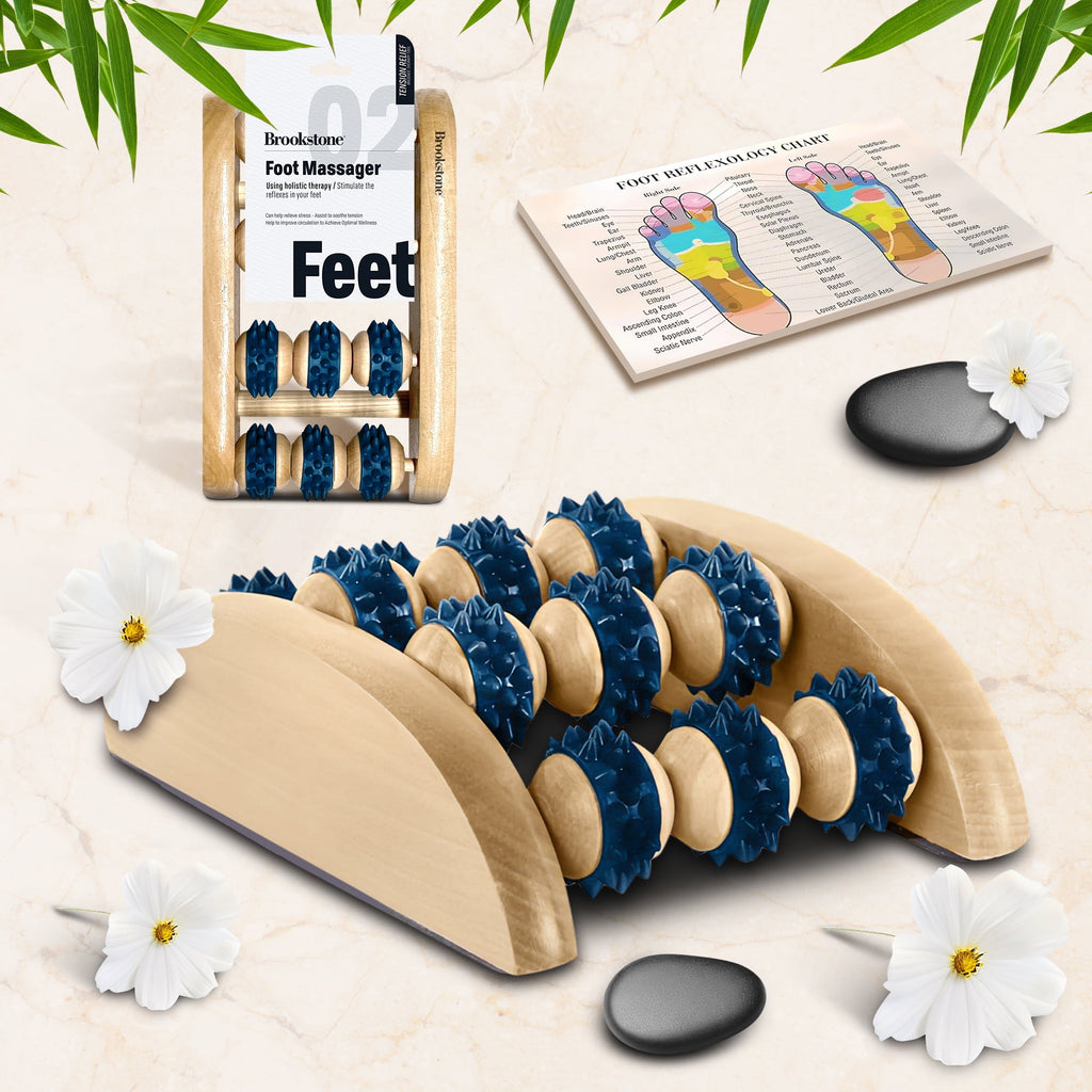 Massager for Plantar Fasciitis Relief Wooden Massage