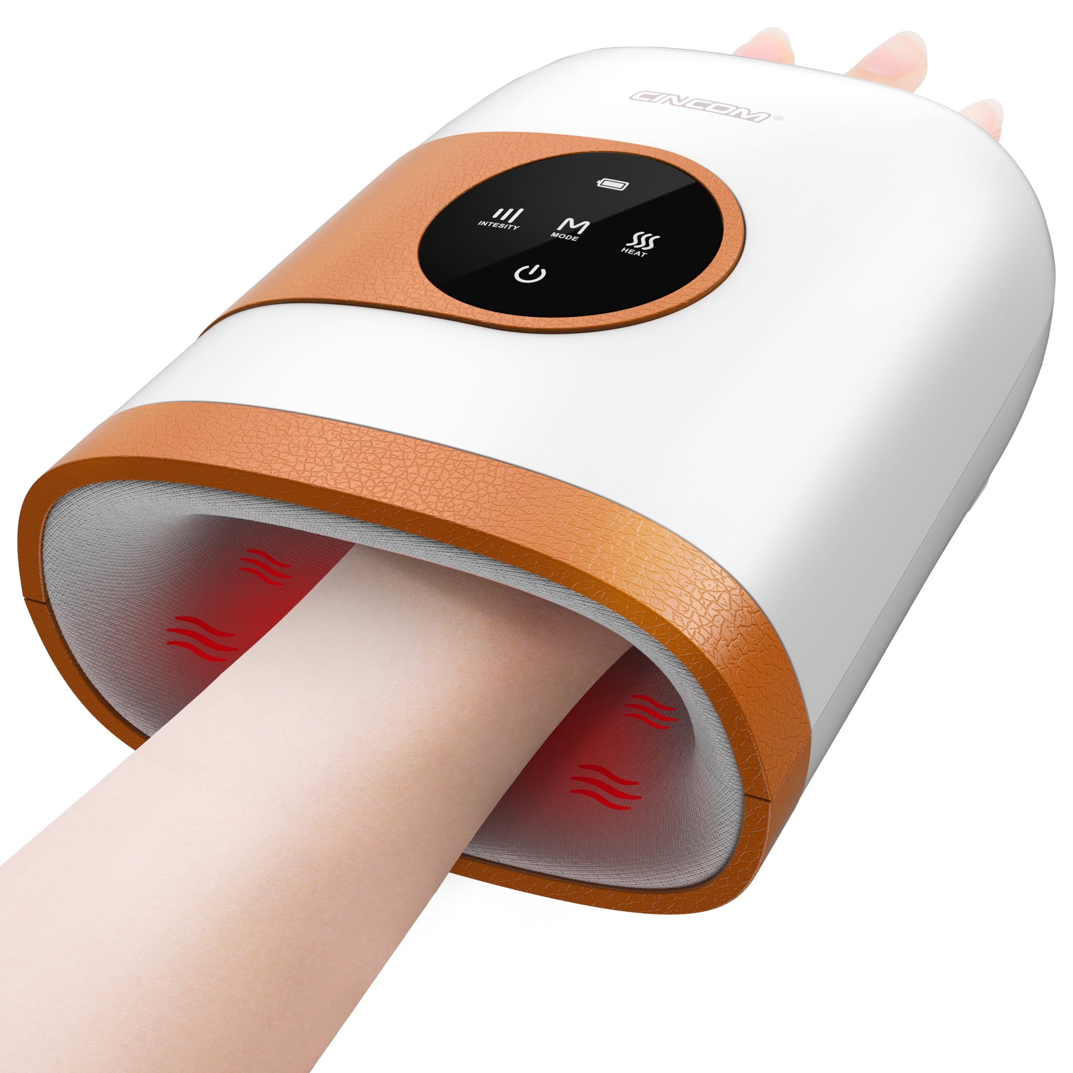 Massager, Rechargeable Massager with Heat and Compression for Arthritis and Carpal Tunnel with Touch Screen,Gifts for...