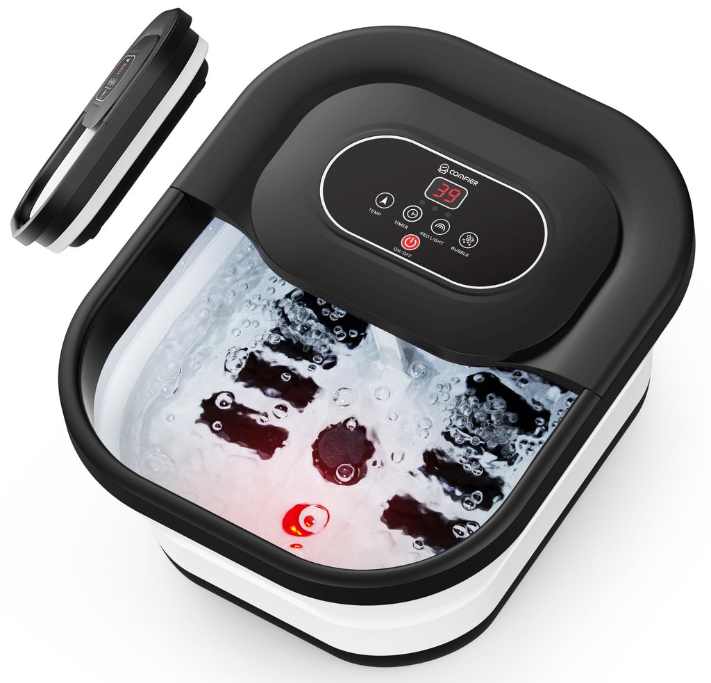 Massager with Heat, Care Soaker Tub for Relax, Black