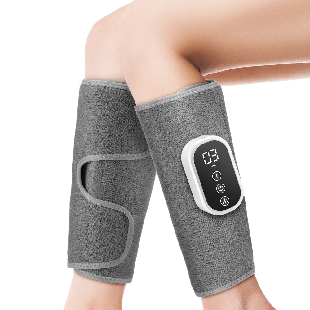 Massager for Circulation and Relief with Heat, Cordless Wearable Thigh or Leg Massagers, 3 Modes 3 Intensities Relax ...