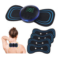 Muscle Stimulator,Neck Massager, Full Body Device for Neck Back with 5pcs Gel Pads