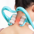 spine massager multifunctional kneading roller ball manual clip neck shoulder and neck massager roller shoulder massager