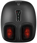 Massager with Heat Deep Kneading Feet Massage Machine for Plantar Fasciitis Blood Circulation Size Up to 13-Black