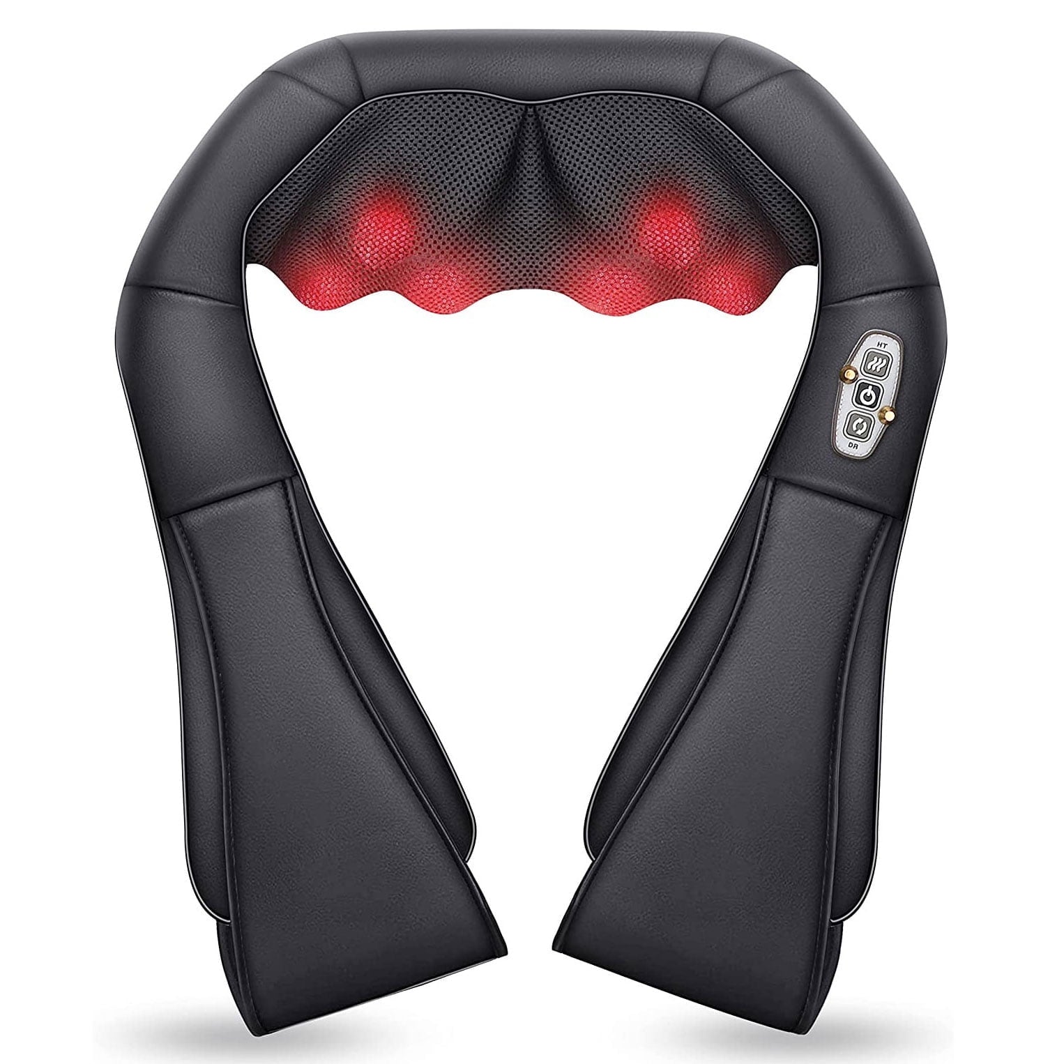Neck Massager with Heat, 4D Deep Kneading Back Massager Gifts for Men Women