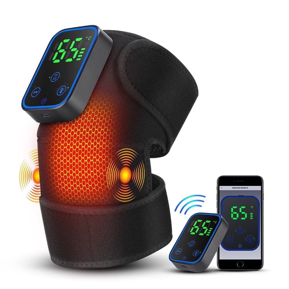 with Heat, Portable Heating Pad Control, Vibration /Shoulder/Elbow for Relief Muscle Relaxation, 7 Heat & 3 Vibration...