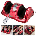 Massager Kneading and Rolling Leg Calf Ankle with Remote Red
