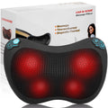 and Neck Massager with Heat, 3D Electric Kneading Deep Tissue Massage Pillow for Neck, Shoulder, Leg Pain Relief, Gif...