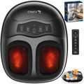 Massager, Feet Massager Machine with Remote Control, 3 Heat Levels, 5 Deep Kneading Therapy Pressure for Plantar Fasc...