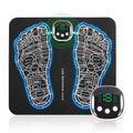 Mat - Pad for Pain Plantar Relief, Muscle Relaxation, Foldable Legs & Feet Pad with 8 Modes