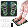 Mat for Neuropathy- Stimulator with Remote Control, 2-in-1 Back & Legs Circulation Device for Pain Relief Fasciitis, ...