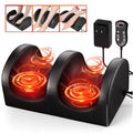 Electric Foot Massager Machine with Heat, Shiatsu Kneading Feet and Calf Massagers for Relaxation, Plantar Fasciitis ...