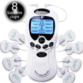 Neck and Back r Muscle Stimulator - Therapy Electrical r Body Device, Digital Tens Unit 8 Modes 8 Pads Pain Relief Ma...